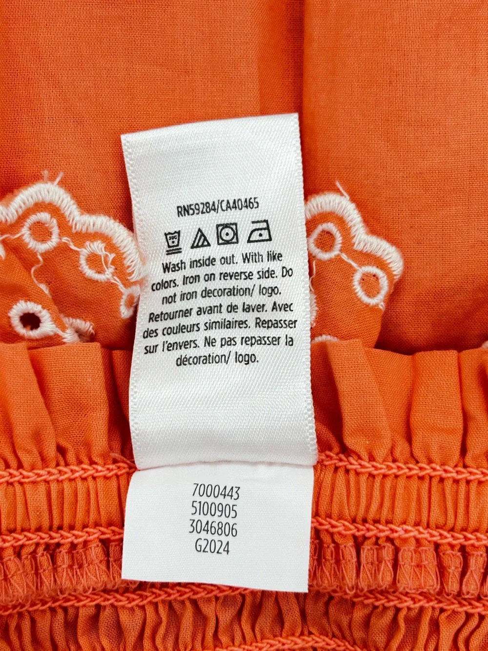 Gymboree Orange Ruffle Tiered Dress Size 8